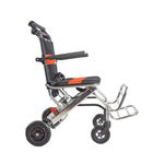 100KG Aluminium Manual Foldable Wheelchair Oxidized