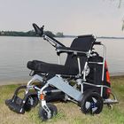 Manual Mag Wheels Brushless 18KM Multifunction Foldable Electric Wheelchair