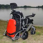 Aluminum Alloy ISO13485 Compact Motorized Wheelchair