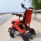 150W 220.46 Lb Classic Foldable Electric Wheelchair With Armrest Liftable