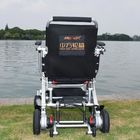 Brush Motor Light Foldable Electric Wheelchair  For Airport Travelling