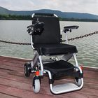 Four Color Optional  Classic Foldable Electric Wheelchair With Aluminum Alloy