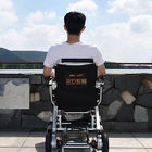 Aluminum Alloy  Classic Foldable Electric Wheelchair Scooter With Brushless Motor