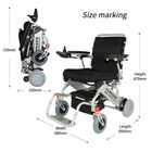 CE Lithium Battery Portable Foldable Electric Wheelchair