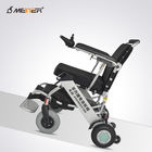 Silver 39.68 Lb 6km/H Folding Lightweight Wheelchair