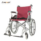Folding Aluminum Elderly CE Lightweight Manual Wheelchair