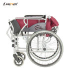 Folding Aluminum Elderly CE Lightweight Manual Wheelchair