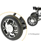Brushless 12AH ISO13485 Collapsible Electric Wheelchair