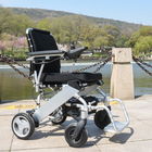 Outdoor Auto PU Tyre Folding Electric Wheelchair With Brushless Motor 180Wx2