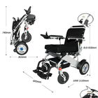 Brushless Motor Disabled Electric Wheelchair With 24V 8Ah Battery