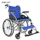 attendant Lightweight Manual Wheelchair With Foldable Backrest