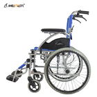 Manual Foldable Aluminium Lightweight Transport Wheelchair