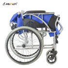 ISO Disabled Folding Manual Wheelchair With 220.46lbs Load
