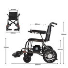 Portable Lightweight Handicapped Folding Electric Power Wheelchair