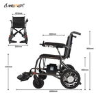 ISO13485 Portable Folding Electric Wheelchair 125kg Load For Disabled