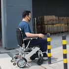 6km/H Disabled Electric Wheelchair Aluminum Frame 100kg Load