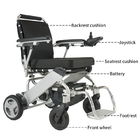 Brushless Motor 180Wx2 Power Wheelchair With Rigid PU Tyre Aluminum Alloy