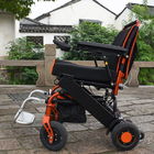 Brushless Motor Foldable Power Wheelchair 100KG Load Lightweight
