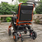 Lithium Battery Lightweight Electric Wheelchair Foldable With Rigid PU Tyre