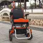 Brushless Motor Foldable Power Wheelchair 100KG Load Lightweight