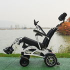 Portable Aluminum Alloy Collapsible Power Wheelchair For Disabled