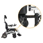 Brushless Motor Lithium Battery Powered Wheelchairs With Lamp Alu Alloy