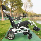 Brush Motor Light Foldable Electric Wheelchair For Disabled Elderly