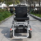 Aluminum Handicapped Foldable Power Electric Wheelchair 6km/H