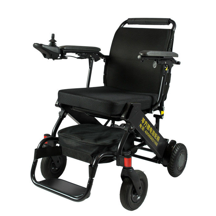 Ultra Light 220.46lb Classic Foldable Electric Wheelchair With Lithium Battery