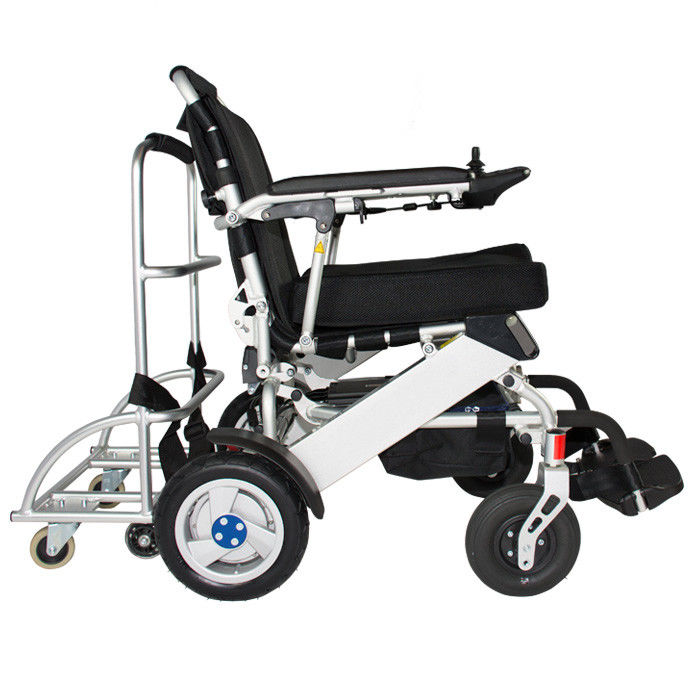 Disabled ISO13485 36km Multifunction Foldable Electric Wheelchair