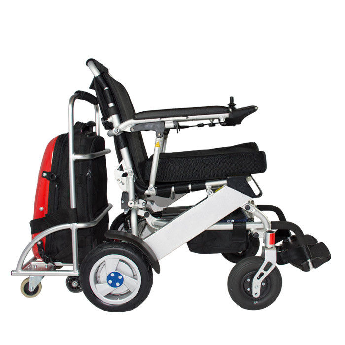 Manual Mag Wheels Brushless 18KM Multifunction Foldable Electric Wheelchair