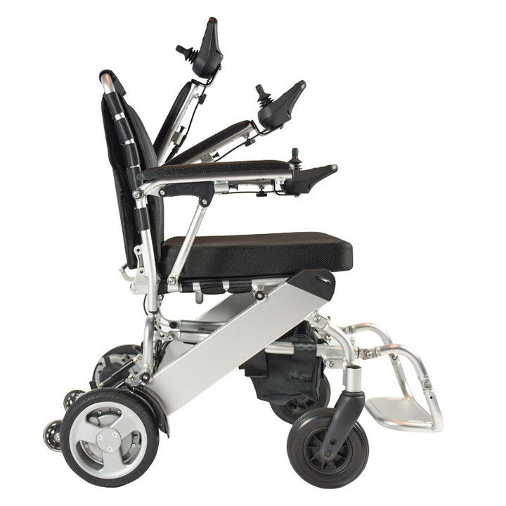 Handicapped Travel Lightweight Folding Electric Wheelchair