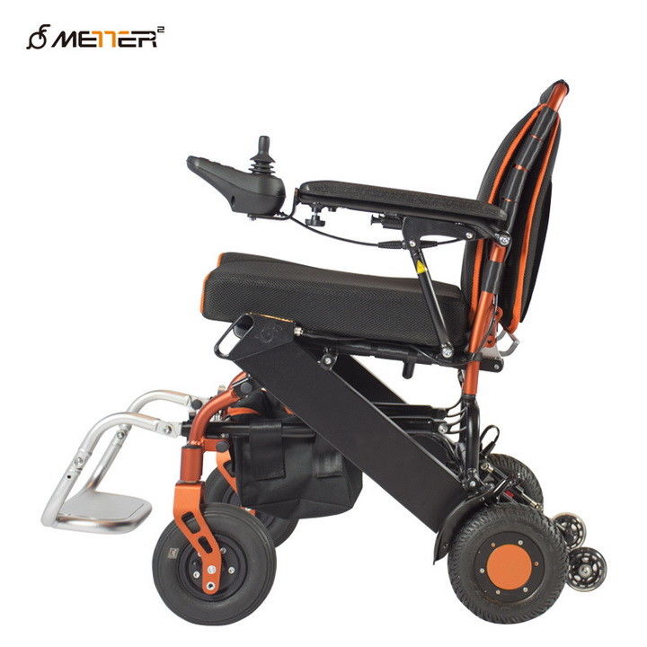 Foldable Motorized Electric Wheelchair For Rehabilitation Therapy