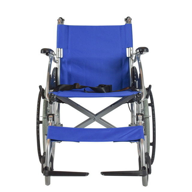 OEM Folding Aluminum Alloy Frame Lightweight Manual Wheelchair
