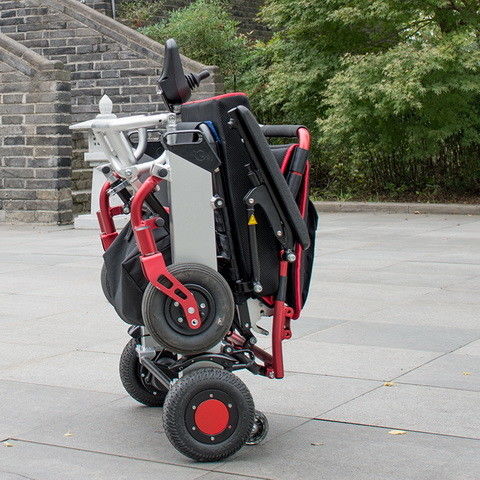 Brush Motor Light Electric Wheelchair Foldable For Disabled Or Elderly