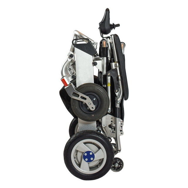 Lightweight Foldable Electric Wheelchair Brushless Motor Lithium